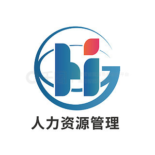 人力資源服務(wù)的標(biāo)志 連接、賦能與未來的視覺象征